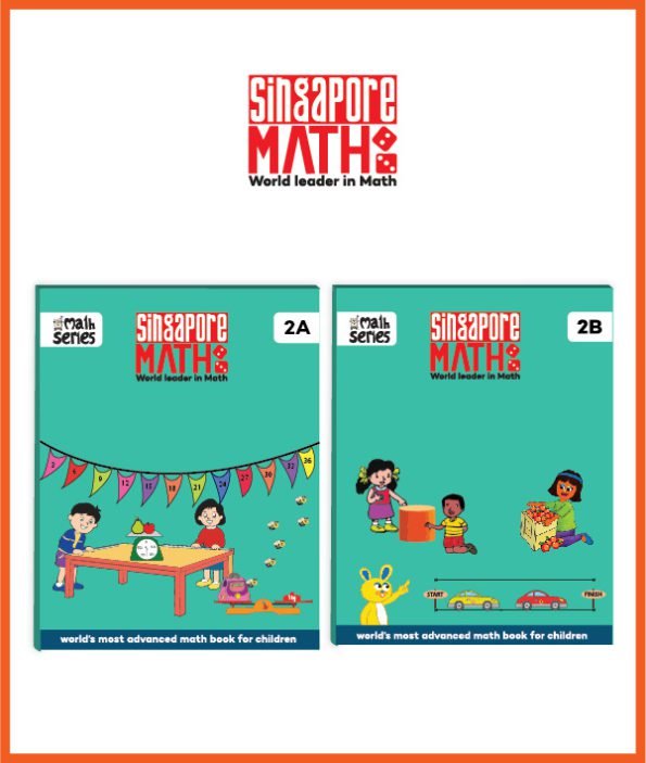 Singapore Math Level 2 Complete Set (2A & 2B) | For Ages 6–9