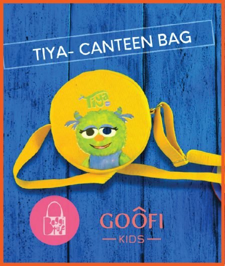Round Canteen Bag- Yellow
