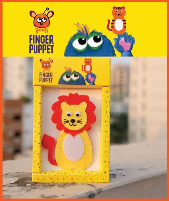 Lion Finger Puppet – Goofi World | age 2-10