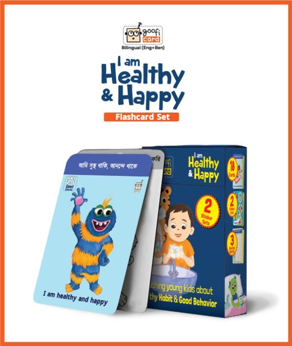Flash Card – Happy & Healthy | age 2-5