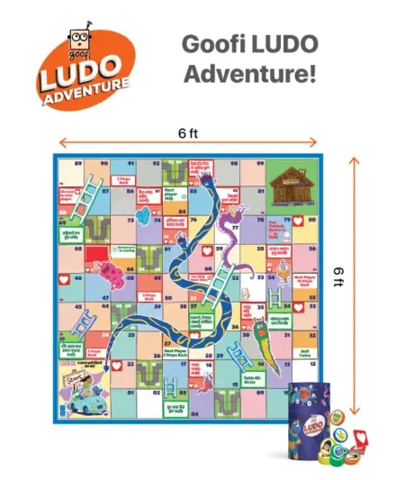 Goofi Ludo Adventure Large