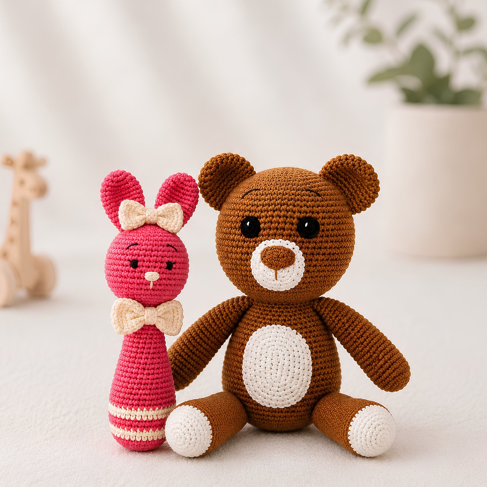 bear-doll-bunny-pink-rattle